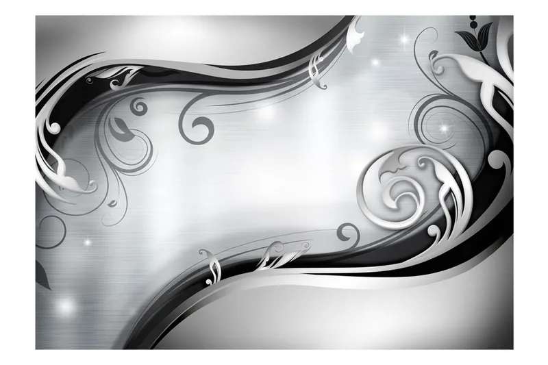 Fototapet Grey Wall 350x245 - Artgeist sp. z o. o. - Innredning - Veggdekorasjon - Tapeter - Fototapeter