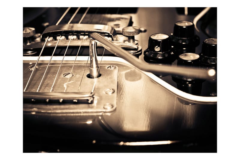 Fototapet Guitar 300x231 - Artgeist sp. z o. o. - Innredning - Veggdekorasjon - Tapeter - Fototapeter
