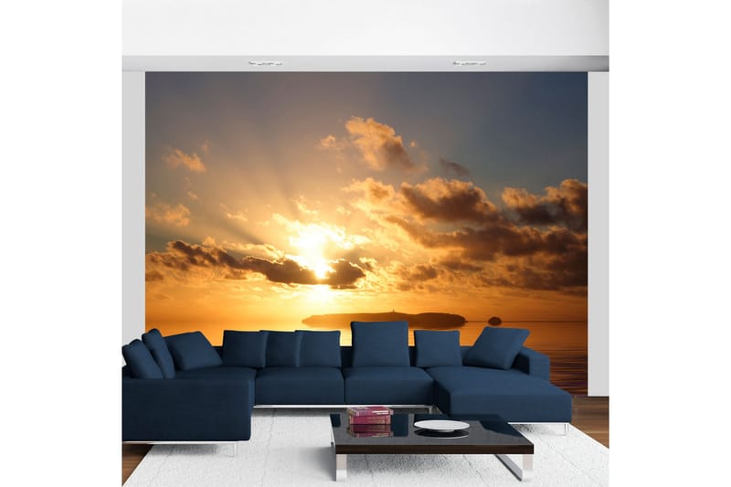 Fototapet Hav Solnedgang 300x231 - Artgeist sp. z o. o. - Innredning - Veggdekorasjon - Tapeter - Fototapeter