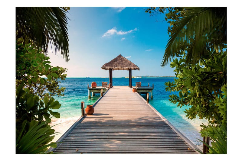 Fototapet Hawaiian Dream 150x105 - Artgeist sp. z o. o. - Innredning - Veggdekorasjon - Tapeter - Fototapeter