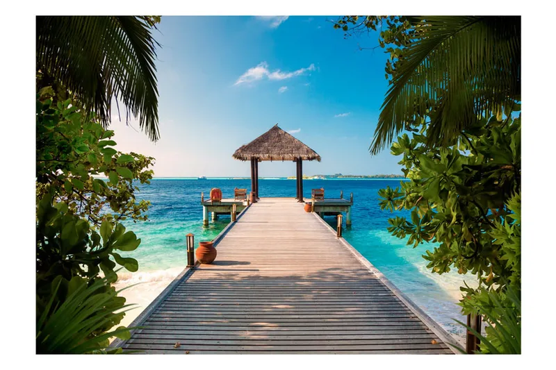 Fototapet Hawaiian Dream 250x175 - Artgeist sp. z o. o. - Innredning - Veggdekorasjon - Tapeter - Fototapeter