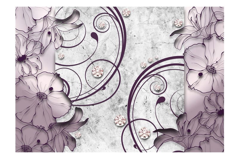 Fototapet Heather Dream 100x70 - Artgeist sp. z o. o. - Innredning - Veggdekorasjon - Tapeter - Fototapeter