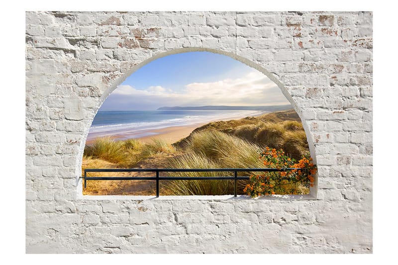 Fototapet Hidden Beach 400x280 - Artgeist sp. z o. o. - Innredning - Veggdekorasjon - Tapeter - Fototapeter