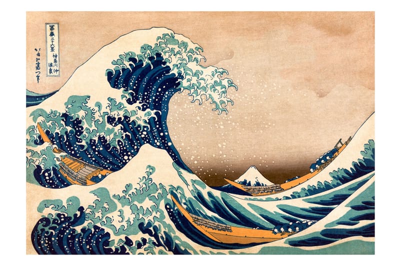 Fototapet Hokusai The Great Wave Off Kanagawa 400x280 - Artgeist sp. z o. o. - Fototapeter