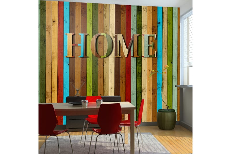 Fototapet Home Decoration 350x270 - Artgeist sp. z o. o. - Innredning - Veggdekorasjon - Tapeter - Fototapeter