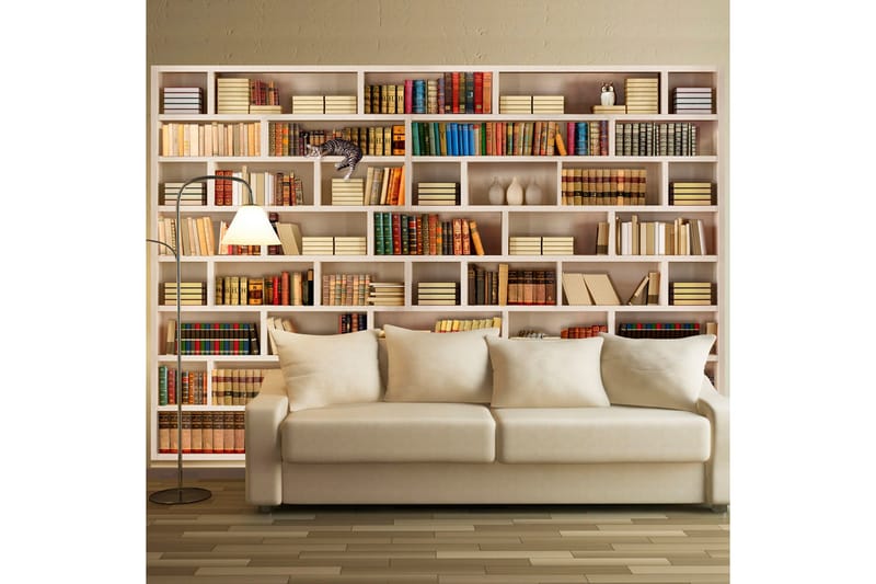 Fototapet Home Library 100x70, Artgeist sp. z o. o.