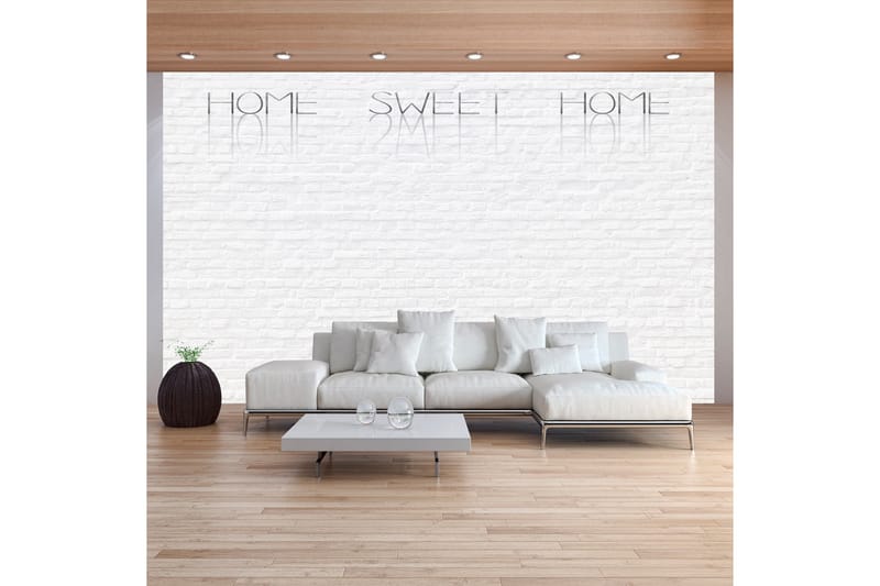 Fototapet Home Sweet Home Wall 150x105 - Artgeist sp. z o. o. - Innredning - Veggdekorasjon - Tapeter - Fototapeter