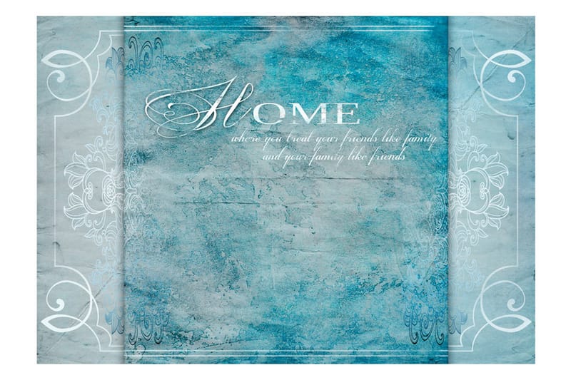 Fototapet Home Where You 150x105 - Artgeist sp. z o. o. - Innredning - Veggdekorasjon - Tapeter - Fototapeter