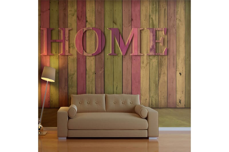 Fototapet House Pink 250x193, Artgeist sp. z o. o.