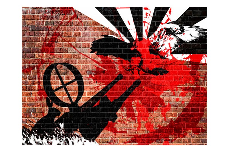 Fototapet Hunted 350x270 - Artgeist sp. z o. o. - Innredning - Veggdekorasjon - Tapeter - Fototapeter