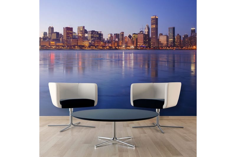 Fototapet Icy Downtown Chicago 300x231, Artgeist sp. z o. o.