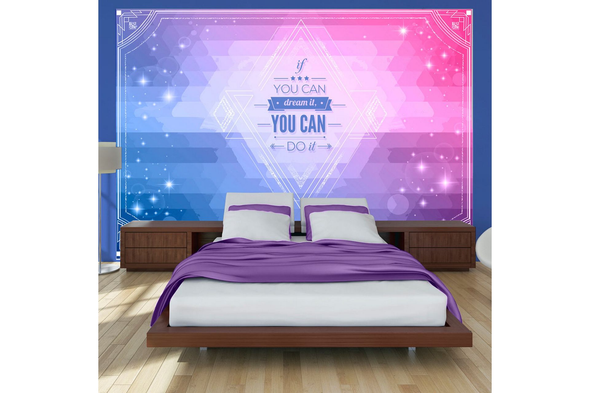 Fototapet If You Can Dream It You Can Do It! 100x70 - Artgeist sp. z o. o. - Innredning - Veggdekorasjon - Tapeter - Fototapeter