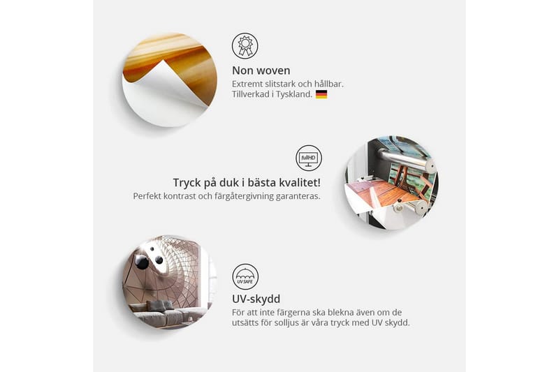 Fototapet Imponerende Fasade 100x70 - Innredning - Veggdekorasjon - Tapeter - Fototapeter