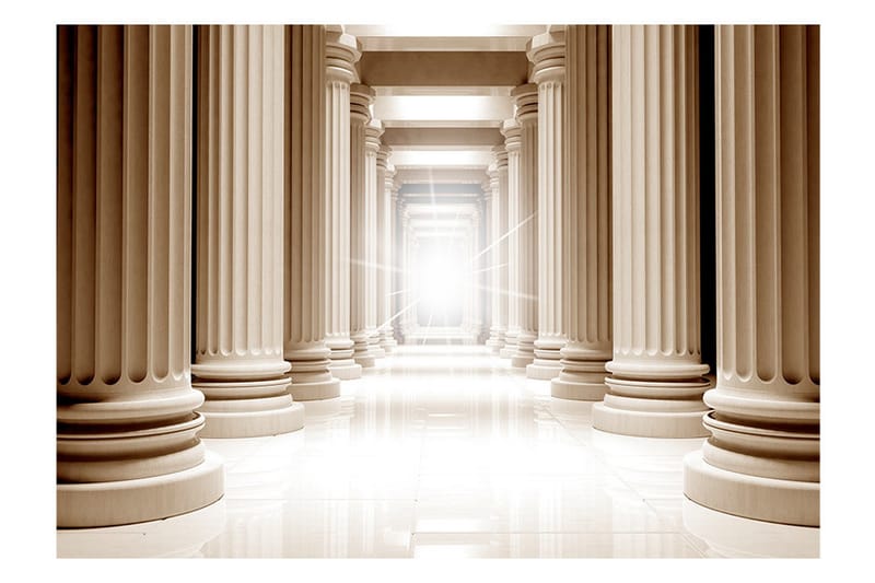 Fototapet In The Ancient Pantheon 100x70 - Artgeist sp. z o. o. - Innredning - Veggdekorasjon - Tapeter - Fototapeter