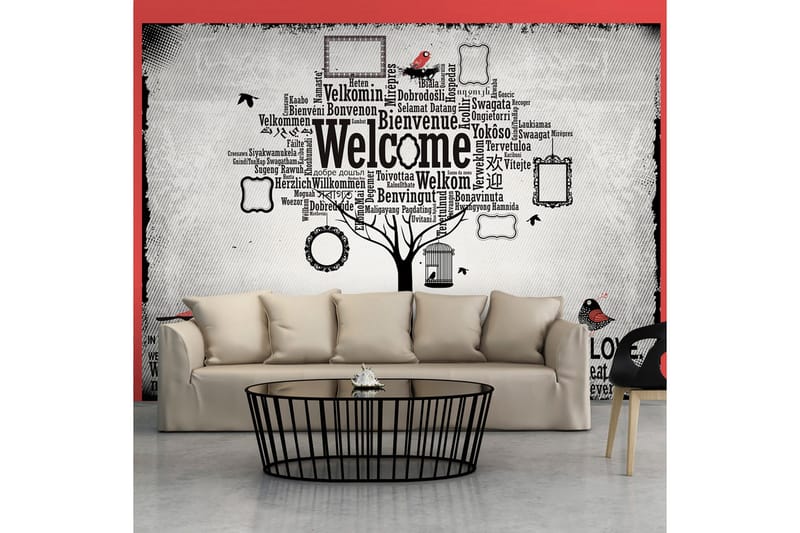 Fototapet In This House 350x245, Artgeist sp. z o. o.
