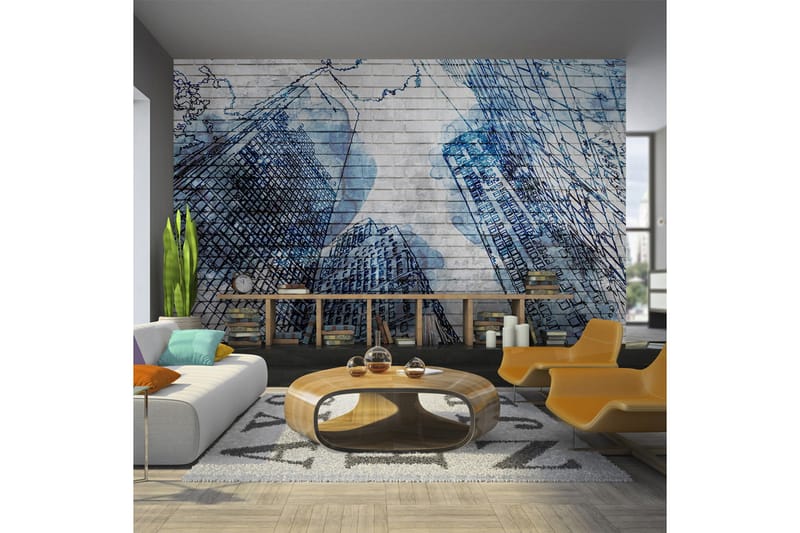 Fototapet Inky New York 100x70, Artgeist sp. z o. o.