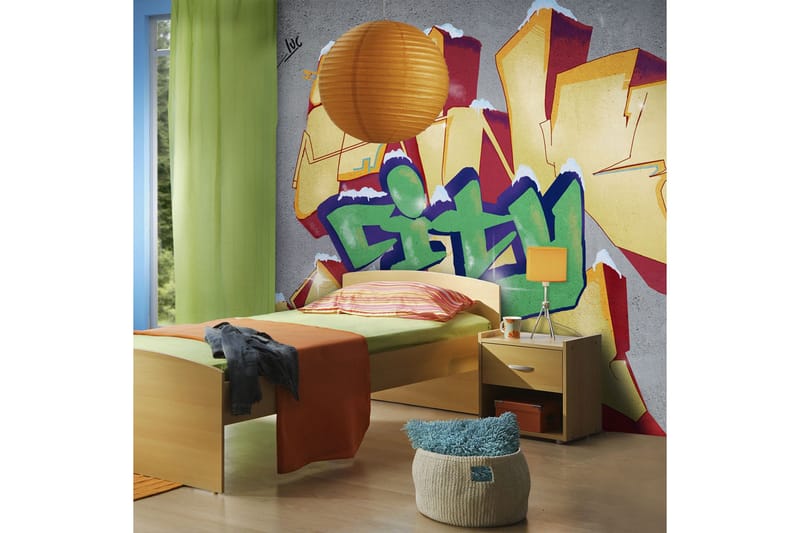 Fototapet Inner City Life 400x309 - Artgeist sp. z o. o. - Innredning - Veggdekorasjon - Tapeter - Fototapeter