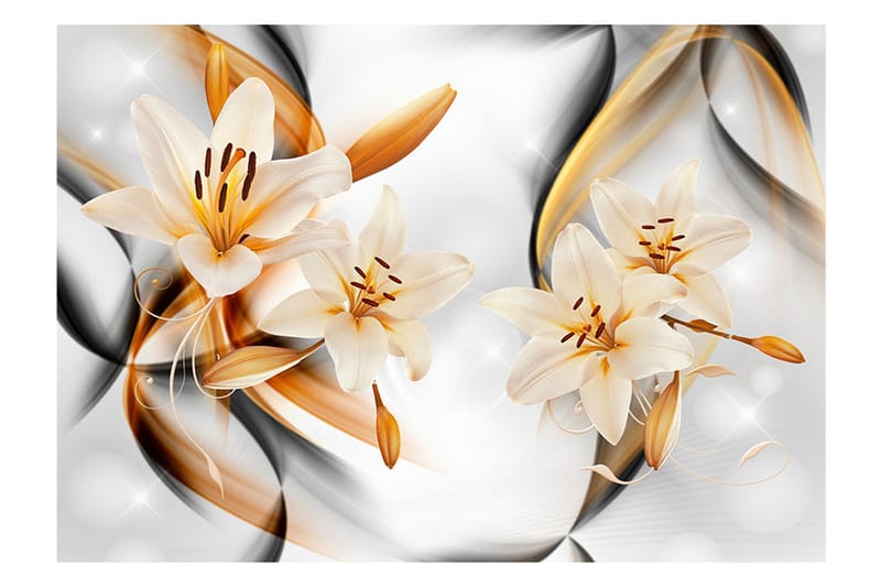 Fototapet Innocence Of Lily 200x140 - Artgeist sp. z o. o. - Innredning - Veggdekorasjon - Tapeter - Fototapeter