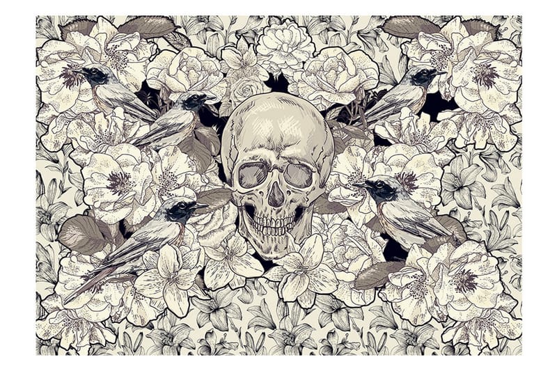 Fototapet Inspired By Art Nouveau 200x140 - Artgeist sp. z o. o. - Innredning - Veggdekorasjon - Tapeter - Fototapeter