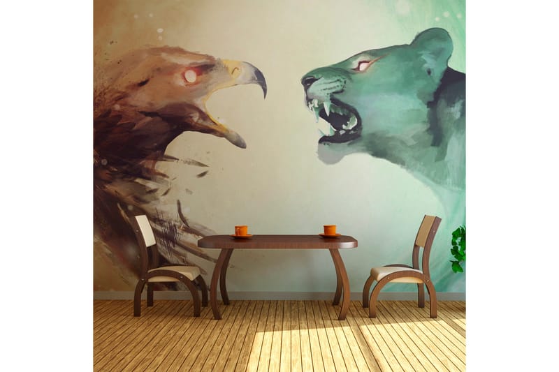 Fototapet Interspecies Clash 400x309, Artgeist sp. z o. o.