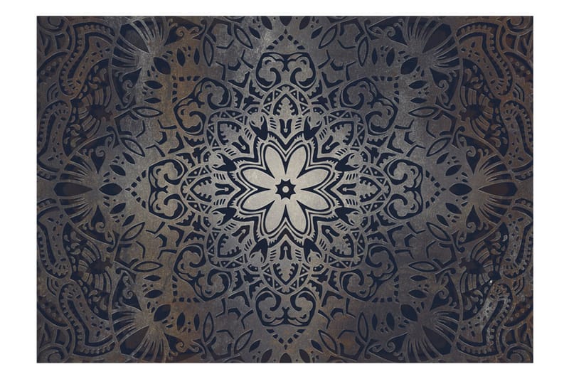 Fototapet Iron Flowers 100x70 - Artgeist sp. z o. o. - Innredning - Veggdekorasjon - Tapeter - Fototapeter