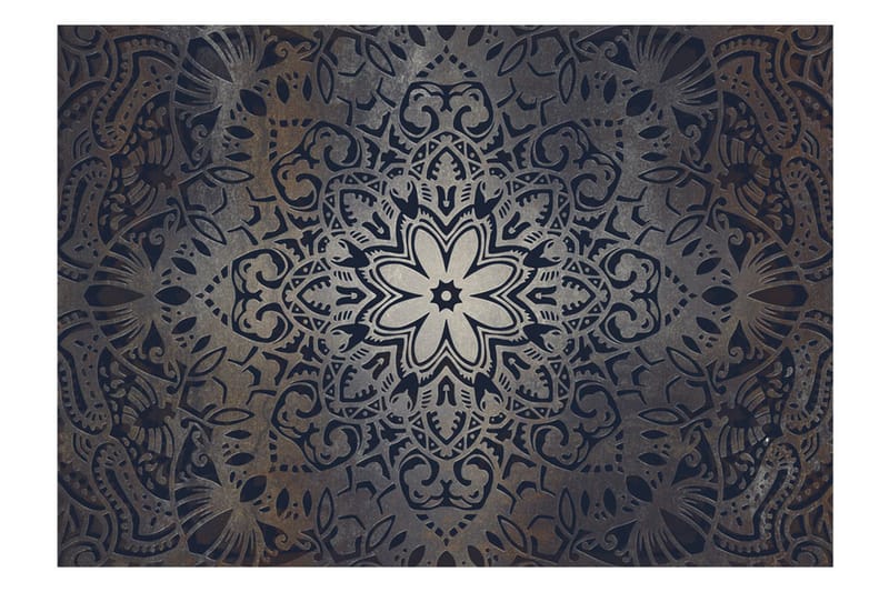 Fototapet Iron Flowers 150x105 - Artgeist sp. z o. o. - Innredning - Veggdekorasjon - Tapeter - Fototapeter