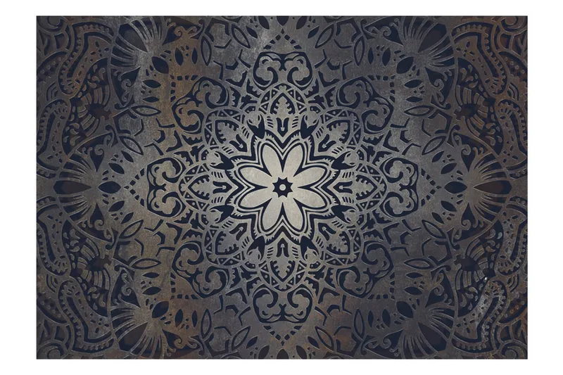 Fototapet Iron Flowers 250x175 - Artgeist sp. z o. o. - Innredning - Veggdekorasjon - Tapeter - Fototapeter