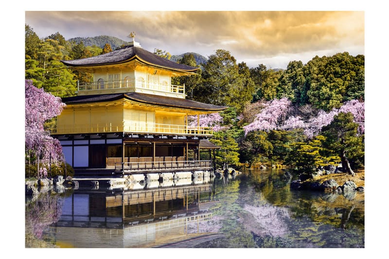 Fototapet Japanese Landscape 350x245 - Artgeist sp. z o. o. - Innredning - Veggdekorasjon - Tapeter - Fototapeter