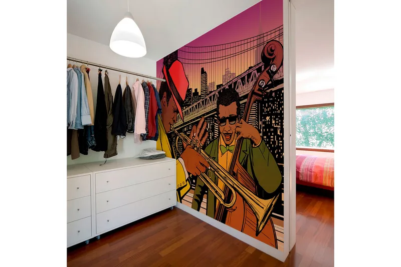 Fototapet Jazz At Evening 250x193, Artgeist sp. z o. o.