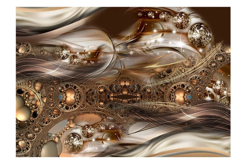 Fototapet Jewel Of Bronze 150x105 - Artgeist sp. z o. o. - Innredning - Veggdekorasjon - Tapeter - Fototapeter