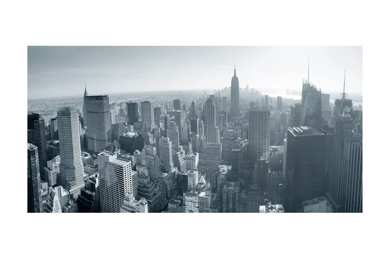 Fototapet Journey Through The Blue Tunnel 200x140 - Artgeist sp. z o. o. - Innredning - Veggdekorasjon - Tapeter - Fototapeter