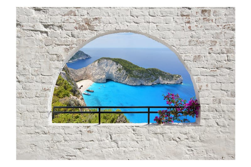 Fototapet Kalamaki Zakynthos 400x280 - Artgeist sp. z o. o. - Innredning - Veggdekorasjon - Tapeter - Fototapeter