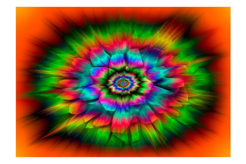 Fototapet Kaleidoscope Of Colours 400x280 - Artgeist sp. z o. o. - Innredning - Veggdekorasjon - Tapeter - Fototapeter