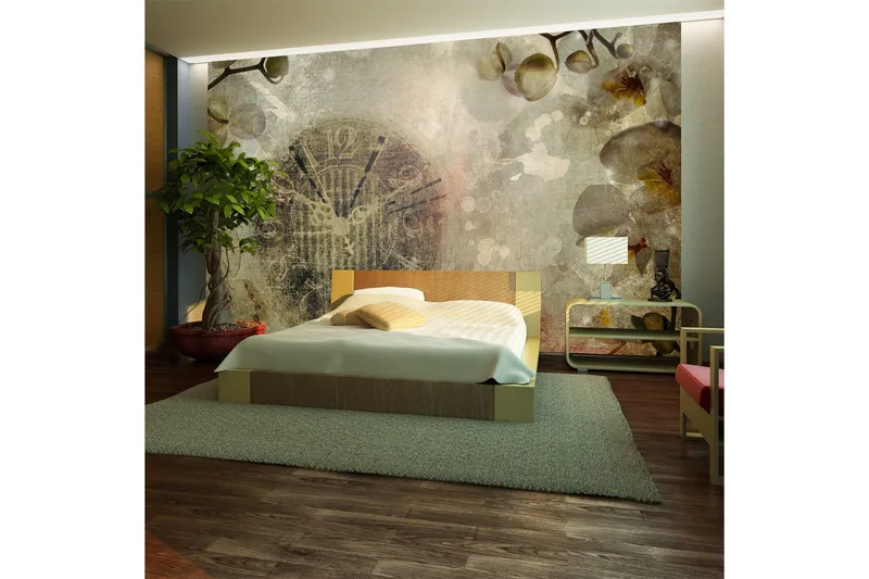 Fototapet Klokke Vintage 450x270, Artgeist sp. z o. o.