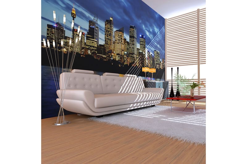 Fototapet Kveld Sky Over Sydney 300x231 - Artgeist sp. z o. o. - Innredning - Veggdekorasjon - Tapeter - Fototapeter