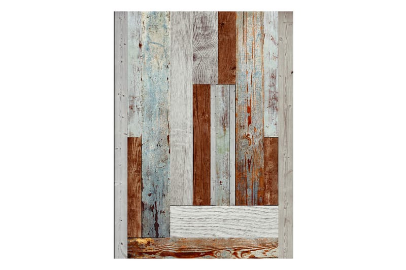 Fototapet Labyrinth Of Wooden Planks 50x1000 - Artgeist sp. z o. o. - Innredning - Veggdekorasjon - Tapeter - Fototapeter
