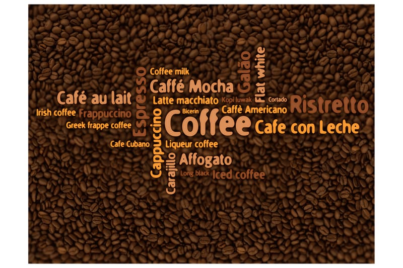 Fototapet Latte Espresso Cappucino 300x231 - Artgeist sp. z o. o. - Innredning - Veggdekorasjon - Tapeter - Fototapeter