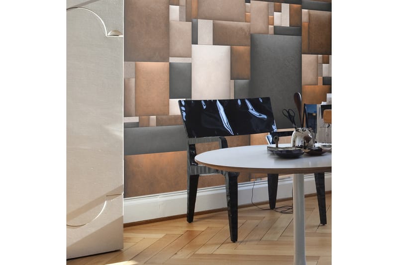 Fototapet Leather Blocks 50x1000, Artgeist sp. z o. o.