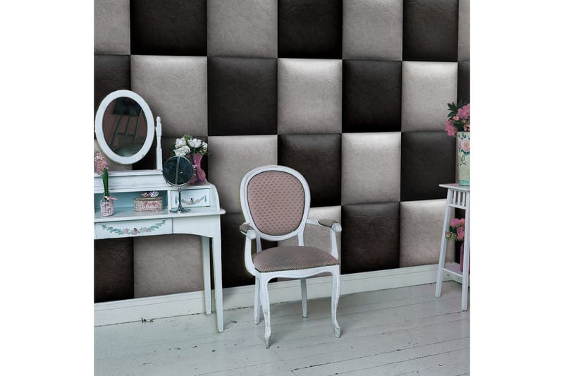 Fototapet Leather Chessboard 50x1000, Artgeist sp. z o. o.