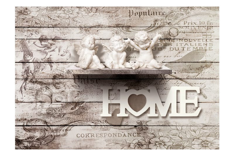 Fototapet Letters From Heaven 200x140 - Artgeist sp. z o. o. - Innredning - Veggdekorasjon - Tapeter - Fototapeter
