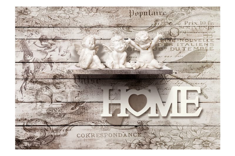 Fototapet Letters From Heaven 200x140 - Artgeist sp. z o. o. - Innredning - Veggdekorasjon - Tapeter - Fototapeter
