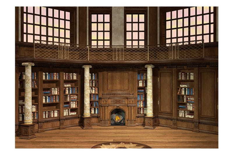 Fototapet Library Of Dreams 350x245 - Artgeist sp. z o. o. - Innredning - Veggdekorasjon - Tapeter - Fototapeter