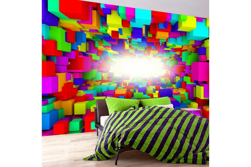 Fototapet Light In Color Geometry 150x105, Artgeist sp. z o. o.