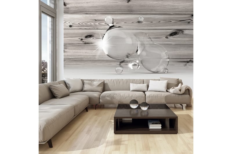 Fototapet Light In Drops Of Water 150x105, Artgeist sp. z o. o.