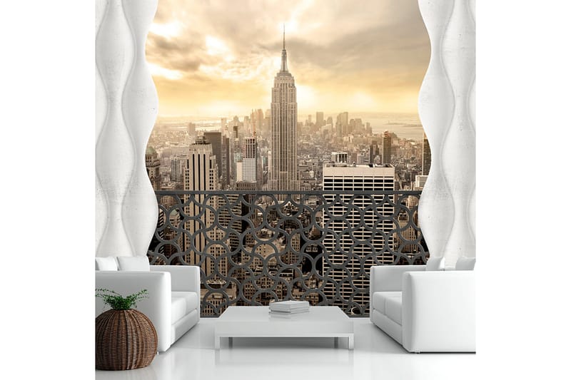 Fototapet Light Of New York 250x175 - Artgeist sp. z o. o. - Innredning - Veggdekorasjon - Tapeter - Fototapeter