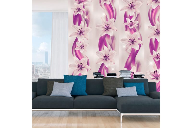 Fototapet Lilac Stream 50x1000, Artgeist sp. z o. o.