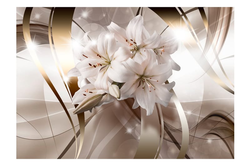 Fototapet Lily Bunch 350x245 - Innredning - Veggdekorasjon - Tapeter - Fototapeter