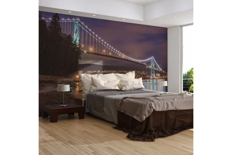 Fototapet Lions Gate Bridge Vancouver Canada 450x270, Artgeist sp. z o. o.