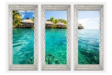 Fototapet Lonely Island 400x280 - Artgeist sp. z o. o. - Innredning - Veggdekorasjon - Tapeter - Fototapeter