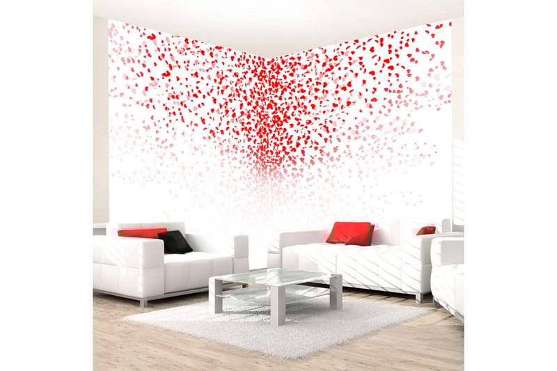 Fototapet Love Corner 150x105 - Artgeist sp. z o. o. - Innredning - Veggdekorasjon - Tapeter - Fototapeter